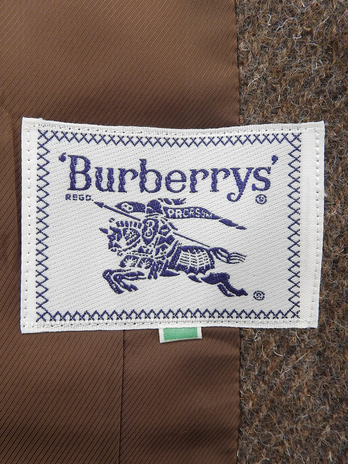 ツイードテーラードジャケット ブラウン