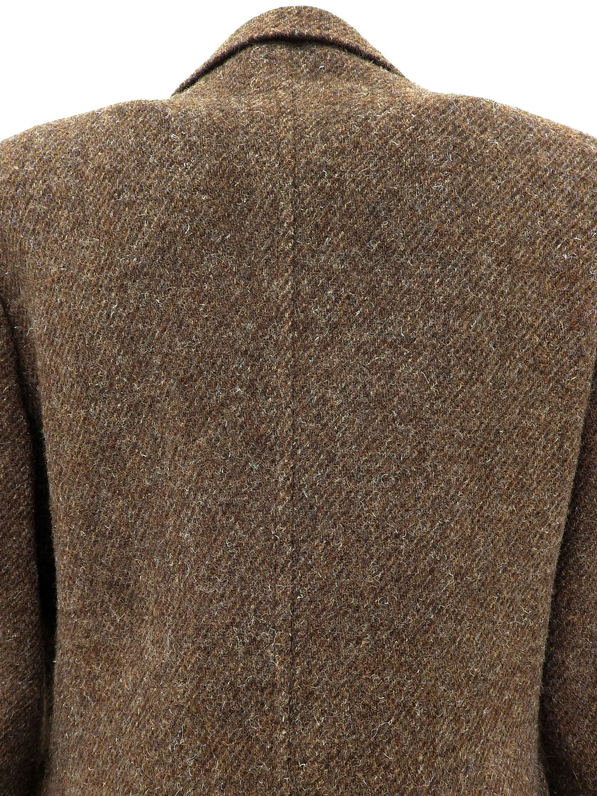 ツイードテーラードジャケット ブラウン