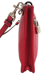 アナグラムエンボスミニショルダーバッグ マゼンタ