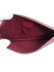 アナグラムエンボスミニショルダーバッグ マゼンタ