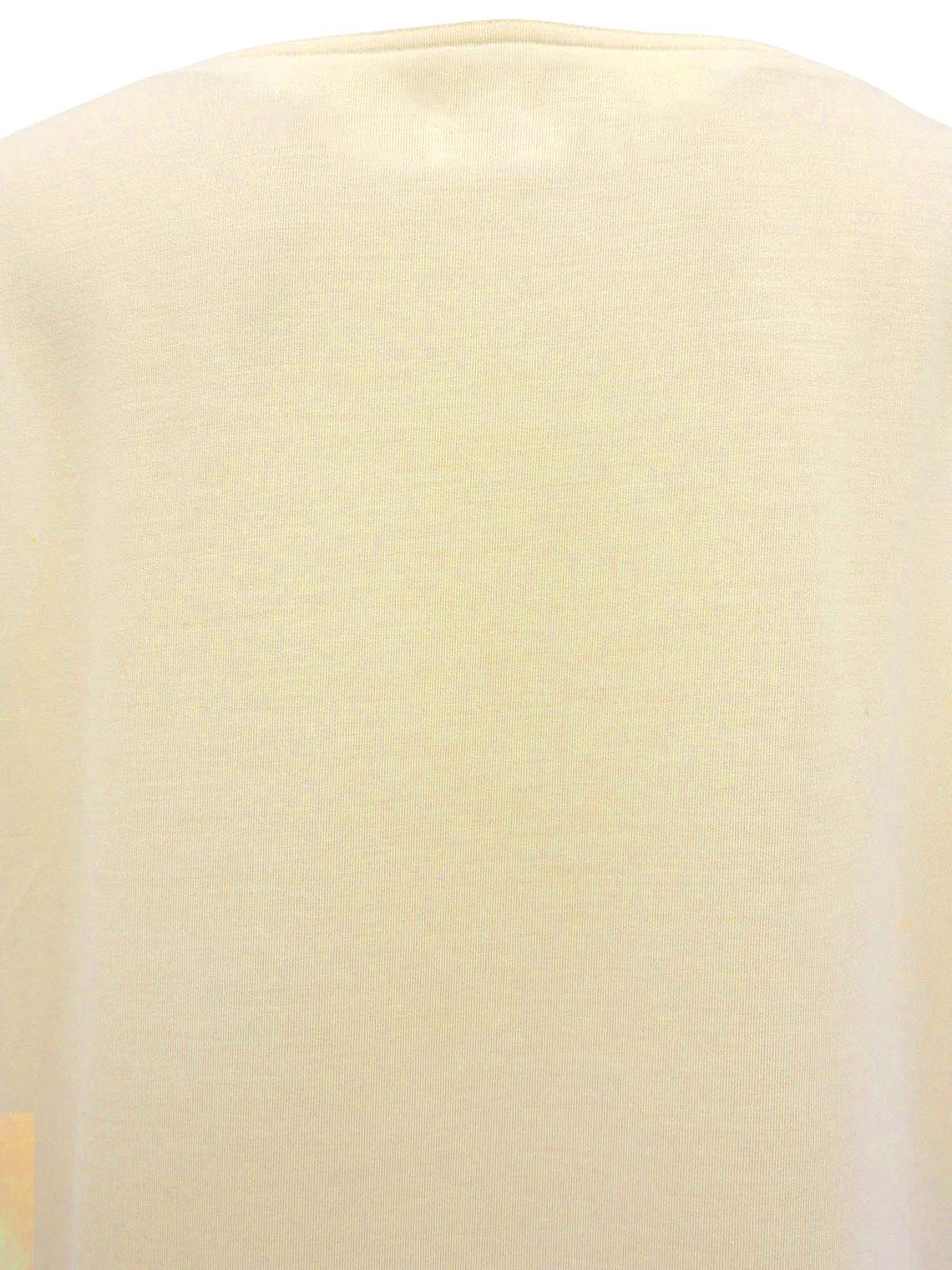 ロゴ刺繍ノースリーブトップス オフホワイト