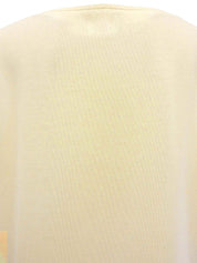 ロゴ刺繍ノースリーブトップス オフホワイト