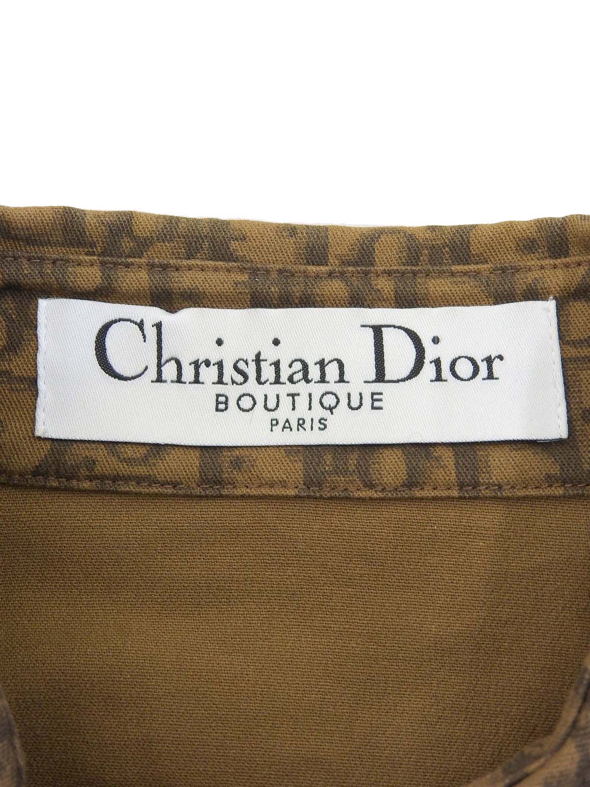 トロッターパーターンジャケット ブラウン