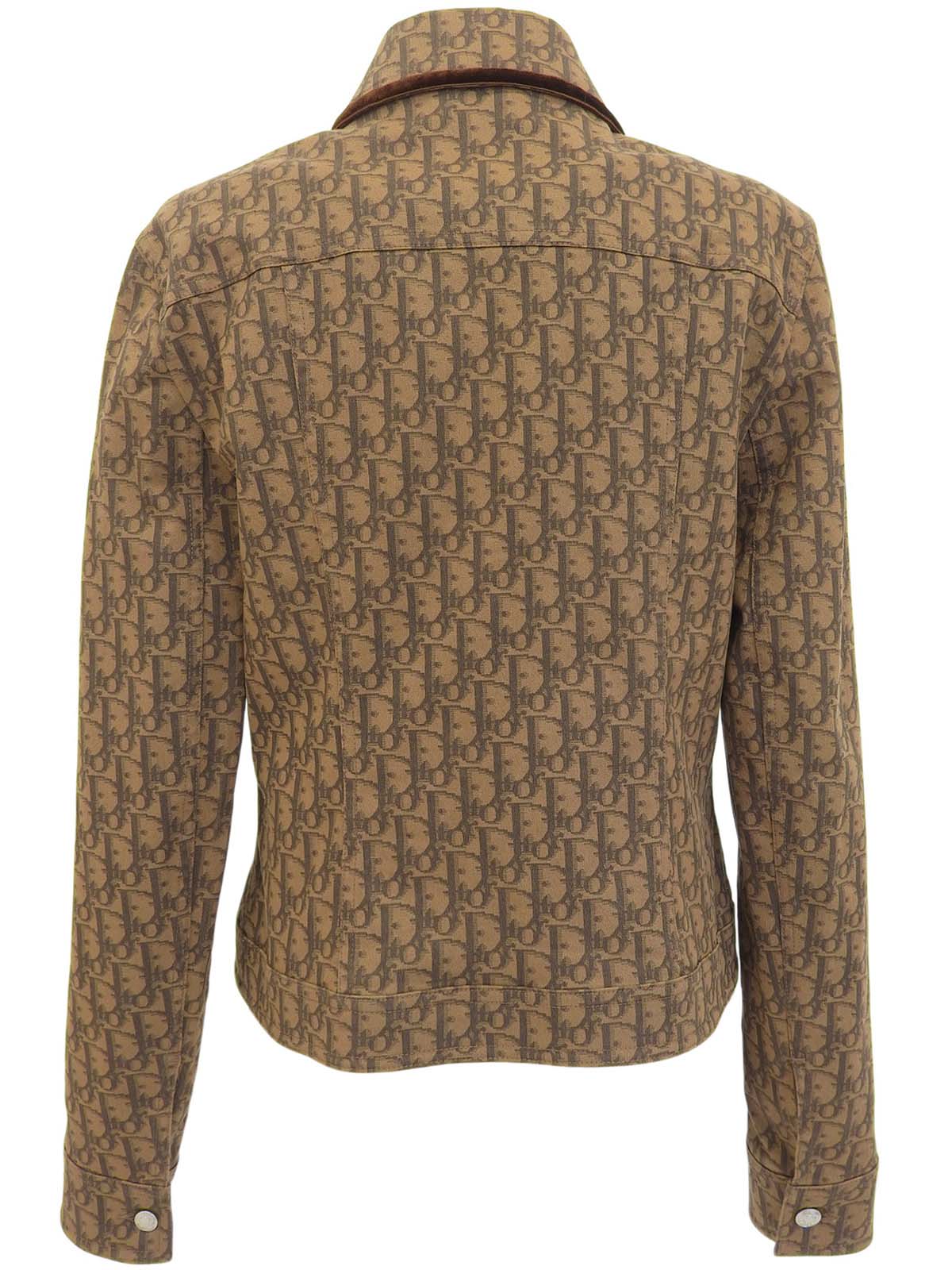 Trotter Pattern Jacket Brown