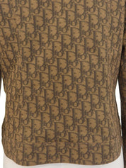 トロッターパーターンジャケット ブラウン