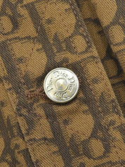 トロッターパーターンジャケット ブラウン