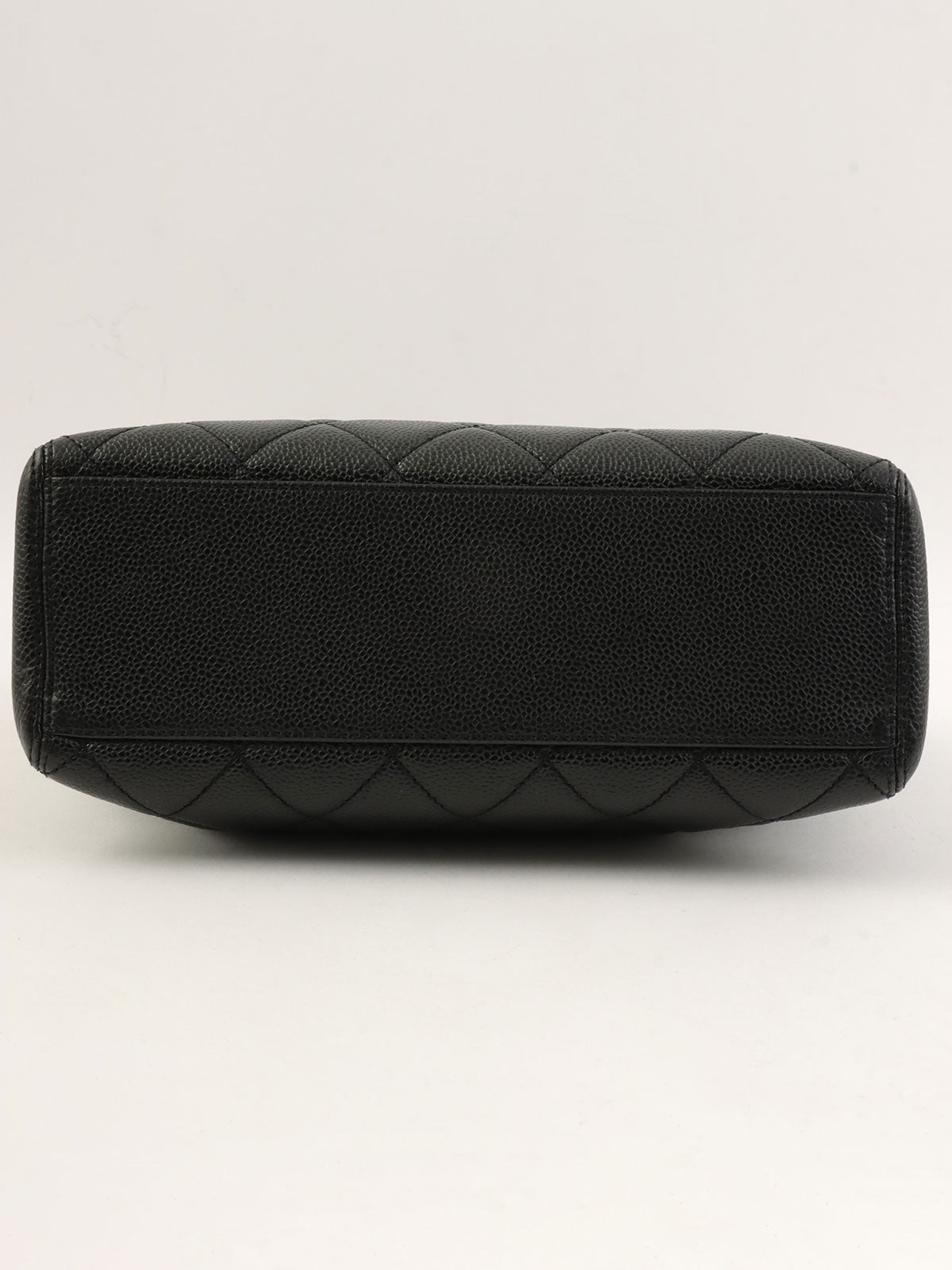 1998年頃製 マトラッセステッチCCターンロックハンドバッグ ブラック