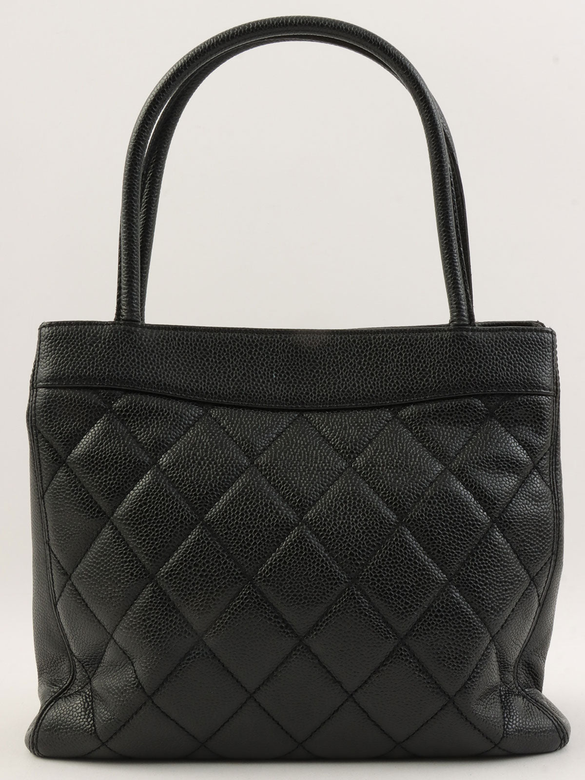 1998年頃製 マトラッセステッチCCターンロックハンドバッグ ブラック