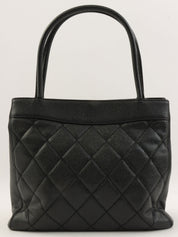 1998年頃製 マトラッセステッチCCターンロックハンドバッグ ブラック