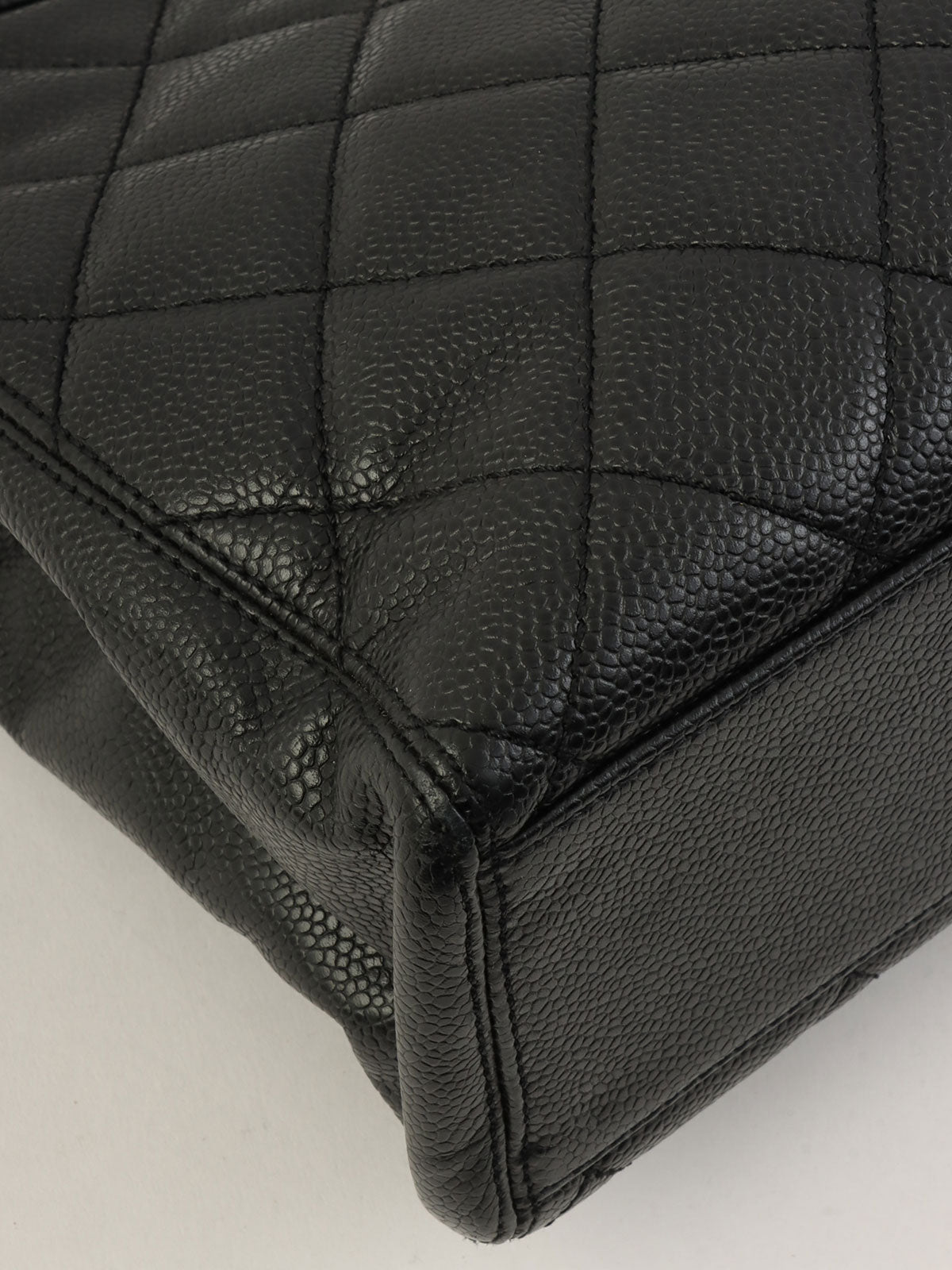 1998年頃製 マトラッセステッチCCターンロックハンドバッグ ブラック