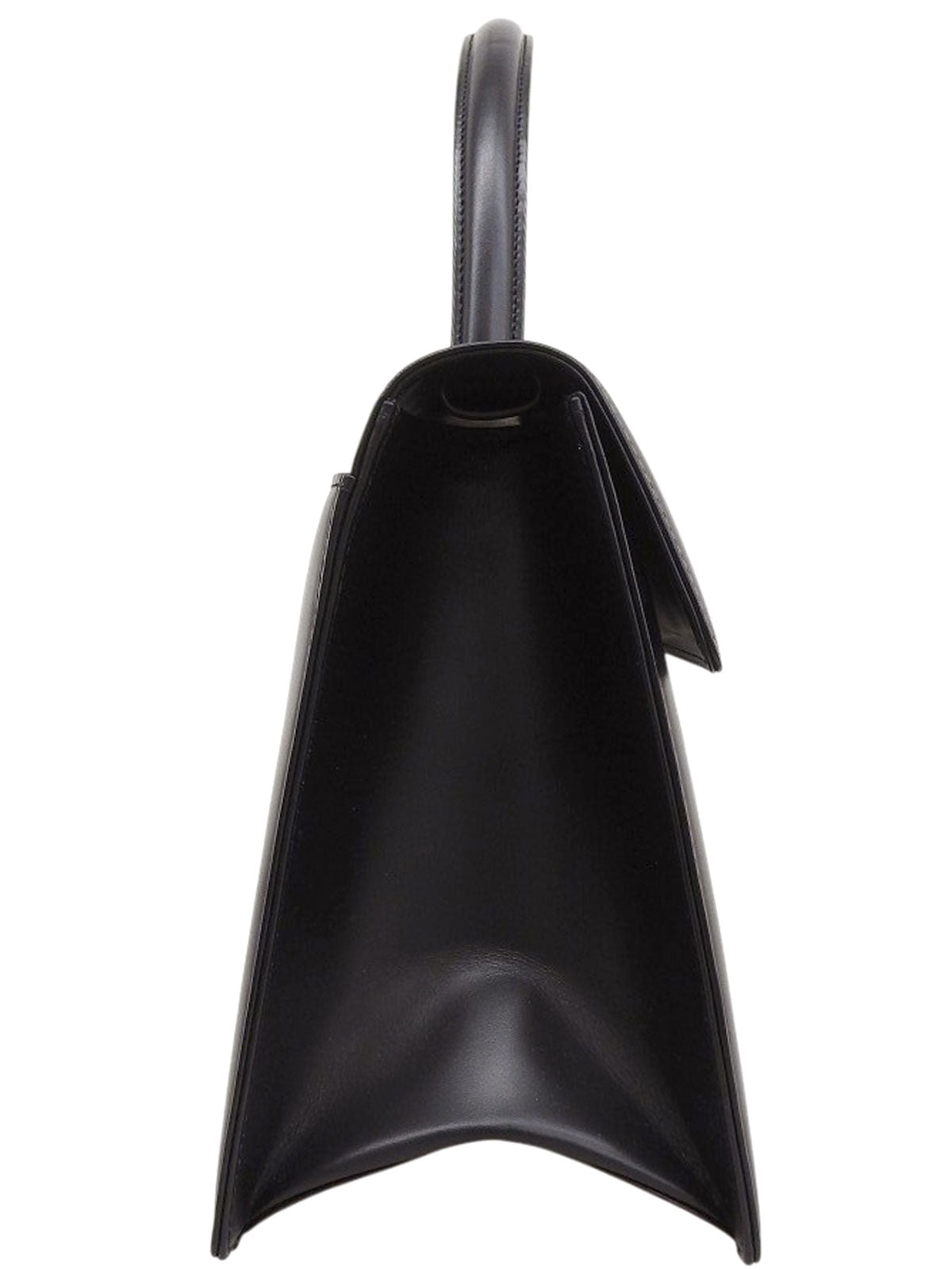 ロゴプレート2wayバッグ ブラック