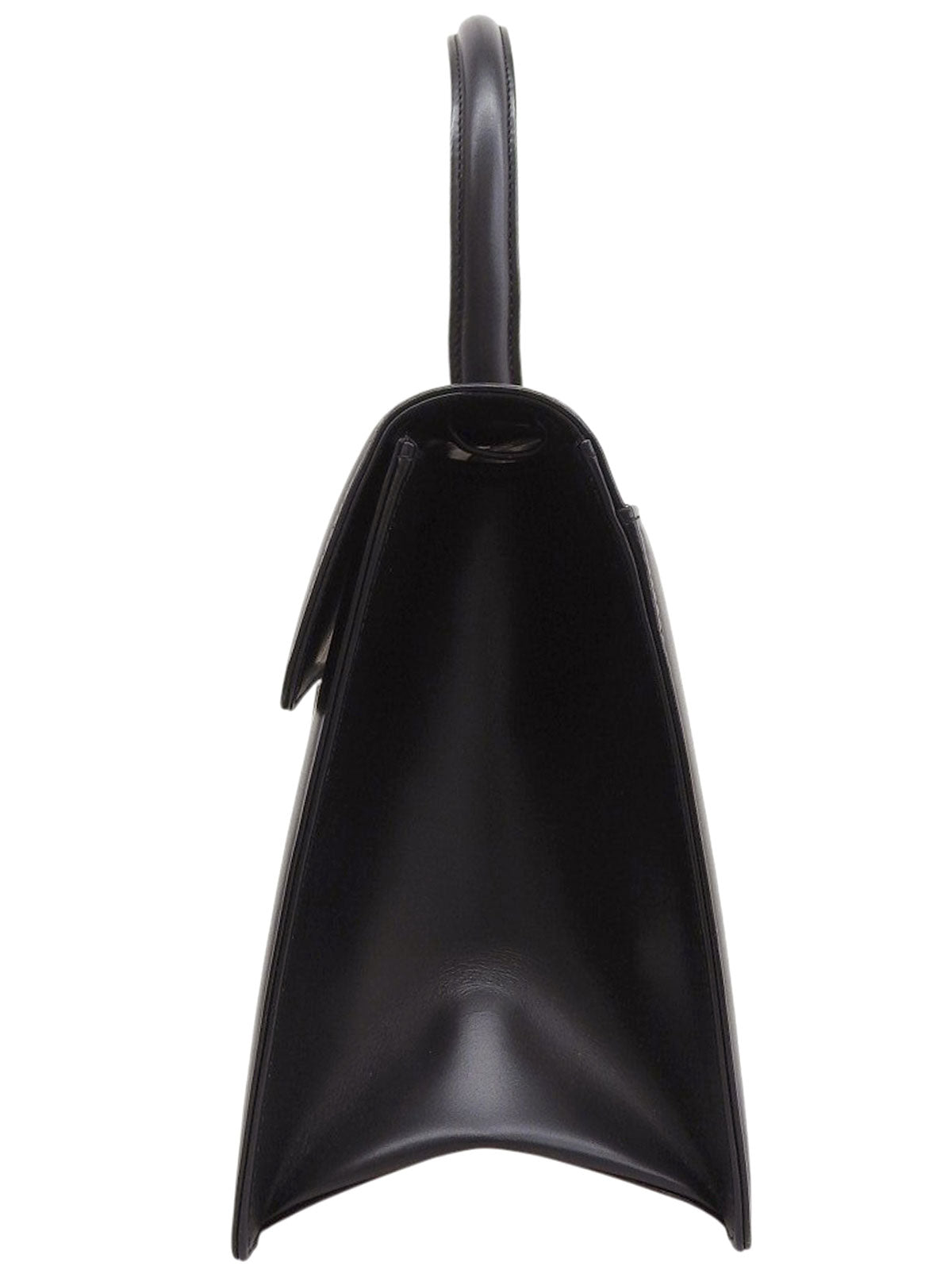 ロゴプレート2wayバッグ ブラック