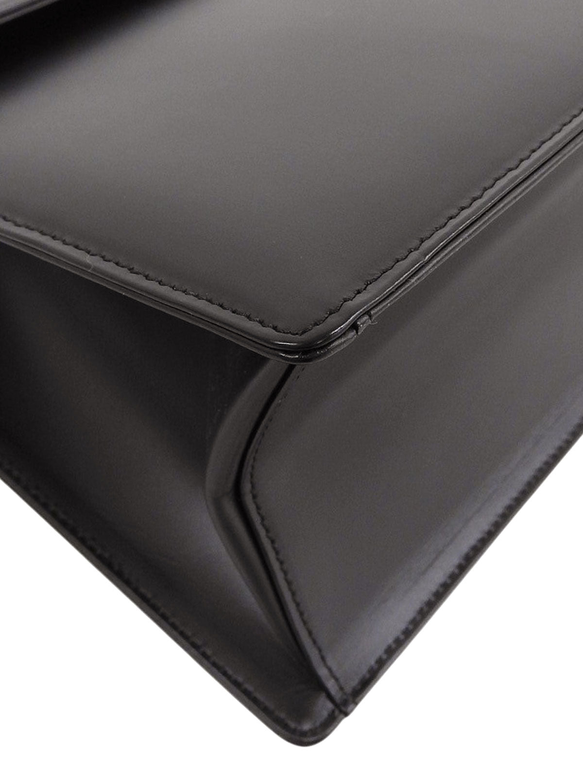 ロゴプレート2wayバッグ ブラック