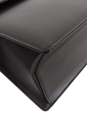 ロゴプレート2wayバッグ ブラック