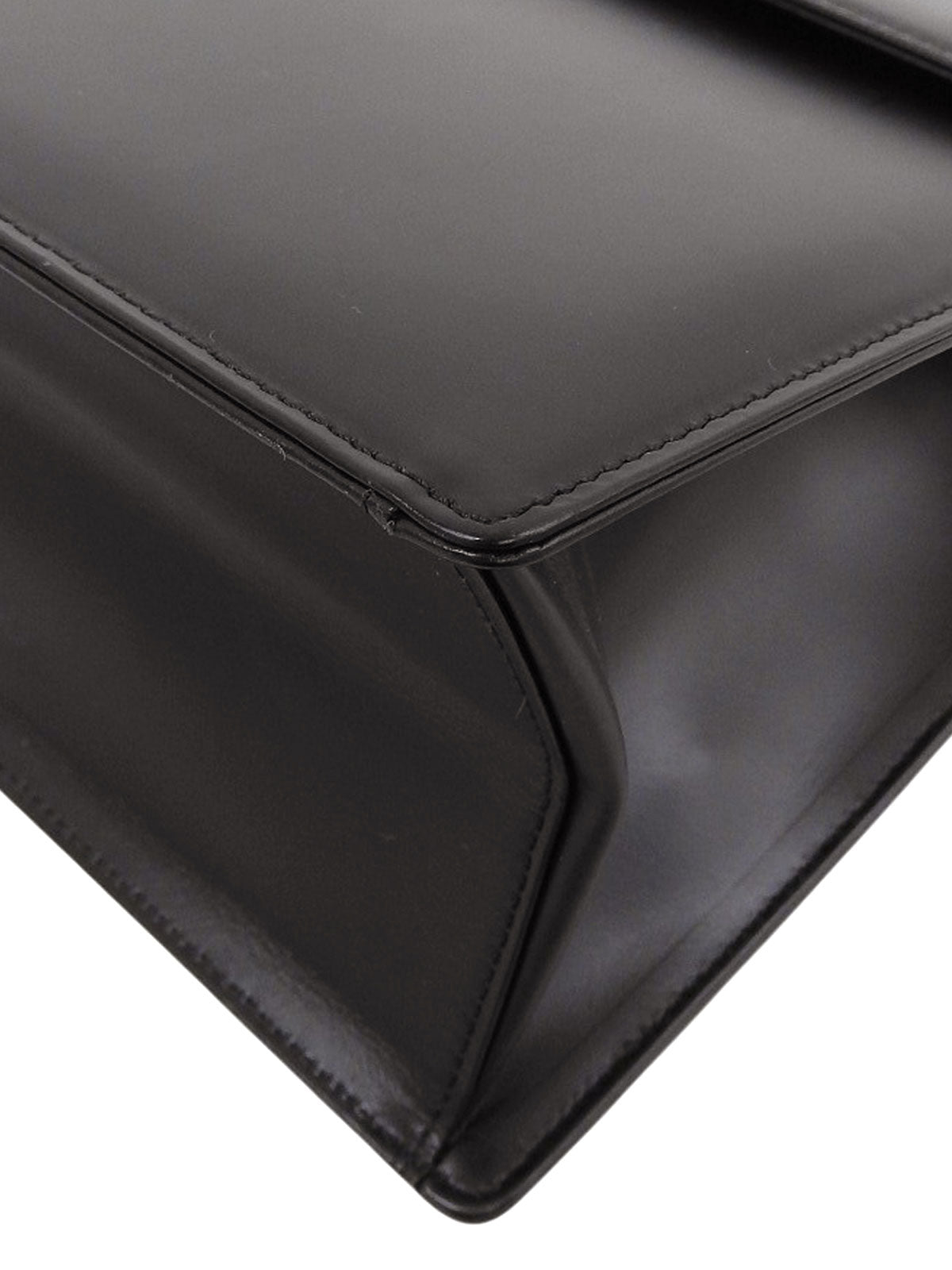 Logo Plate 2-Way Bag Black