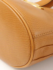 Oval Logo Plate 2-Way Bag, Camel