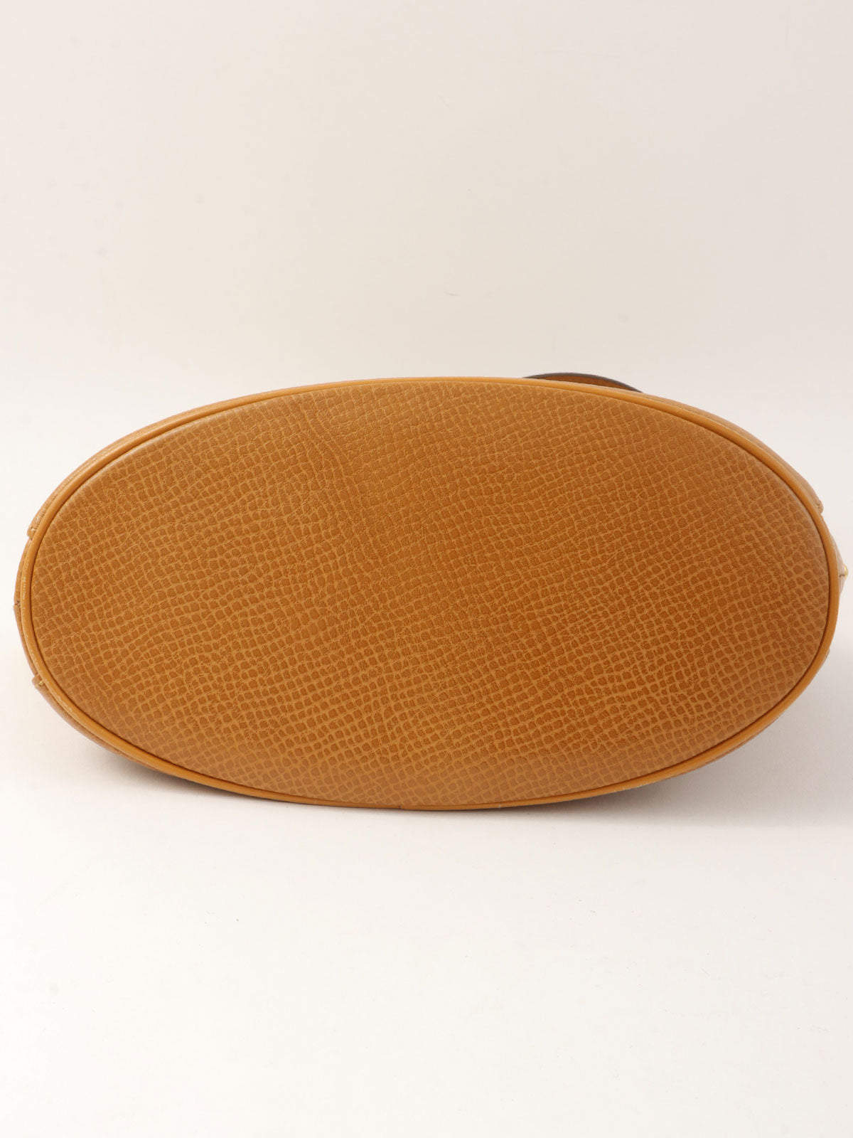 Oval Logo Plate 2-Way Bag, Camel