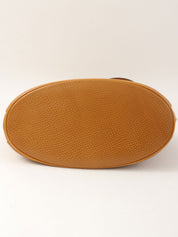 Oval Logo Plate 2-Way Bag, Camel