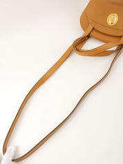 Oval Logo Plate 2-Way Bag, Camel