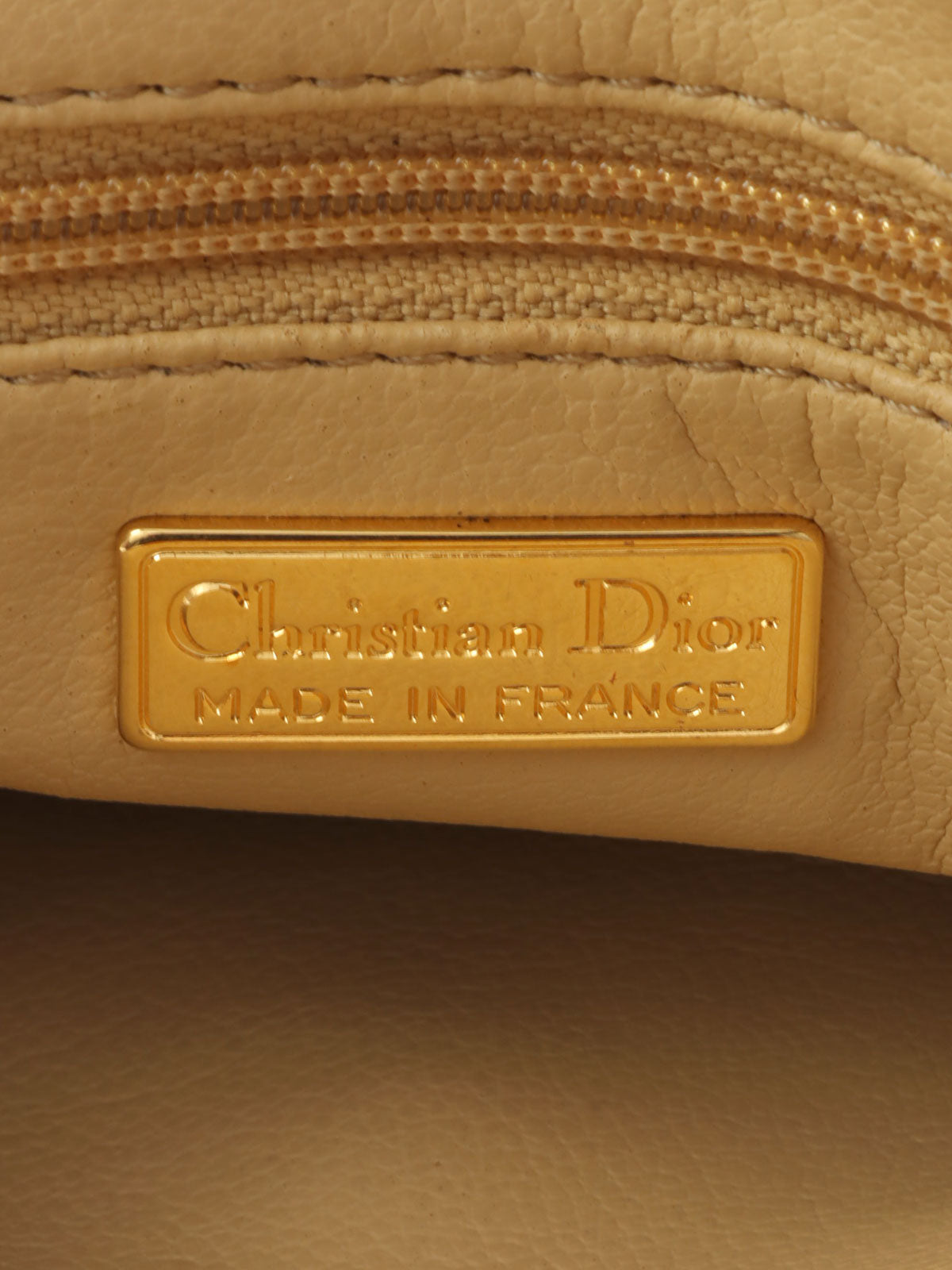 Oval Logo Plate 2-Way Bag, Camel