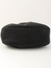 トロッターパターンハンドバッグ ブラック