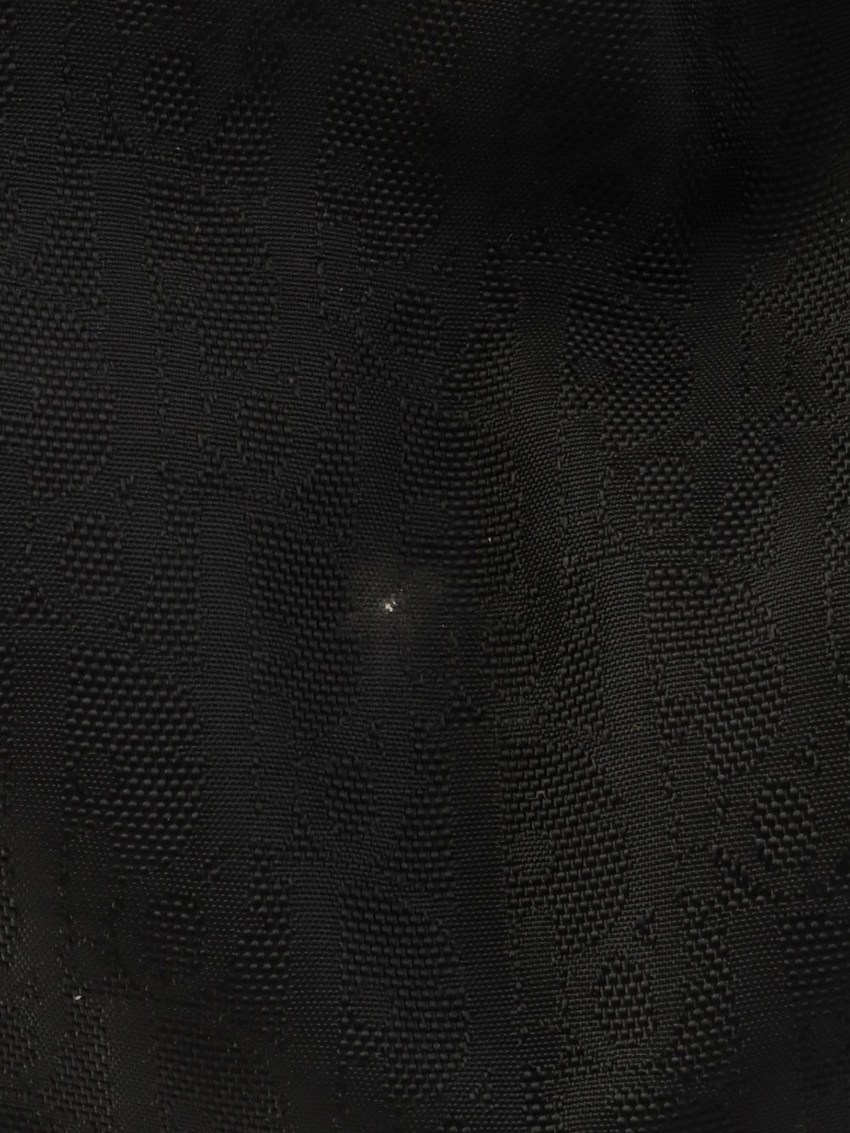トロッターパターンハンドバッグ ブラック