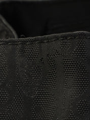 トロッターパターンハンドバッグ ブラック