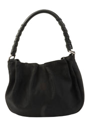 トロッターパターンハンドバッグ ブラック