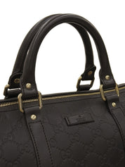 Shima Boston Bag Dark Brown