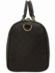 Shima Boston Bag Dark Brown