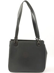 Gancini 餐盘手提袋黑色