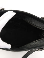 Gancini 餐盘手提袋黑色