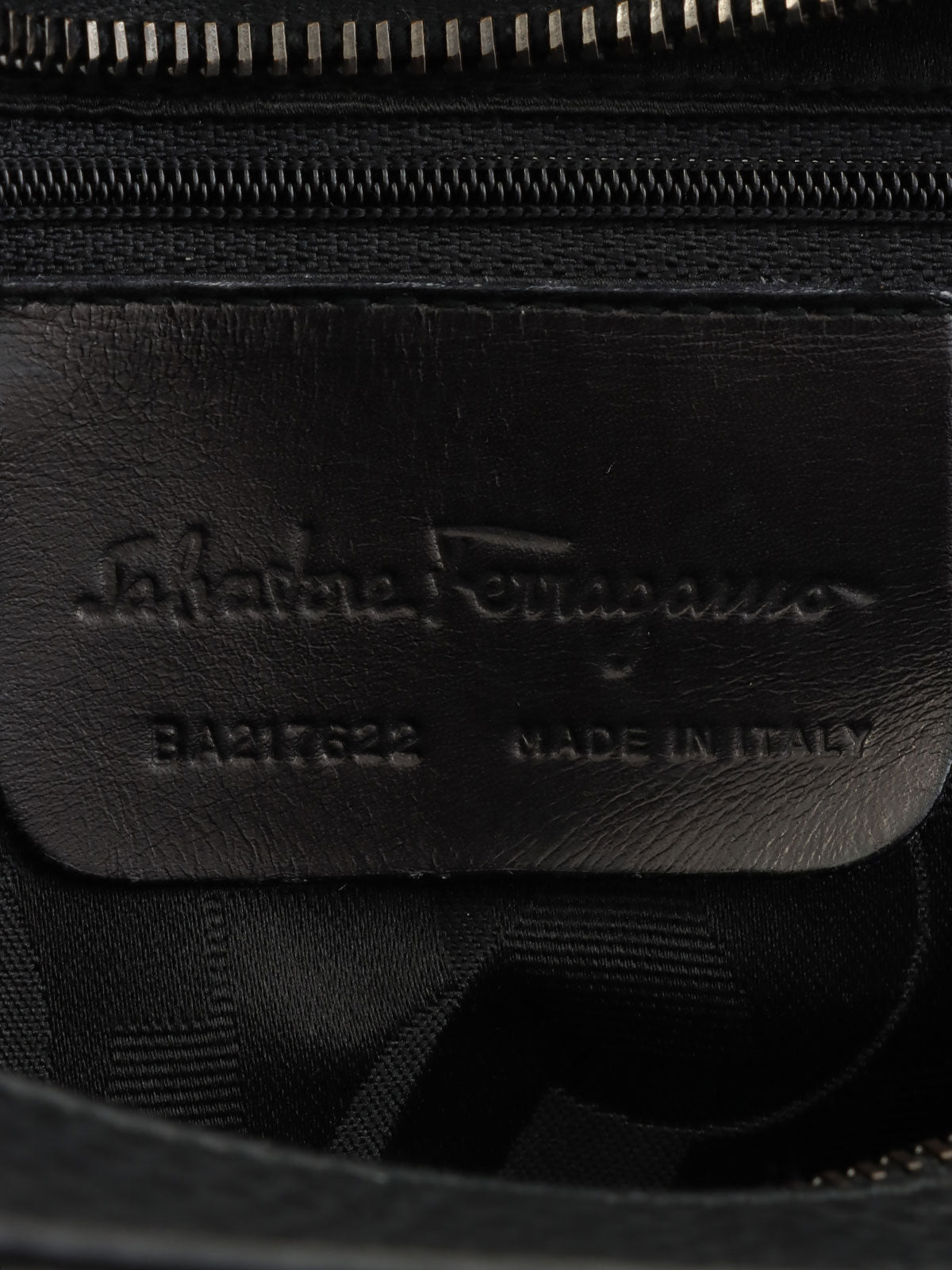 Gancini 餐盘手提袋黑色