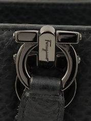 Gancini 餐盘手提袋黑色