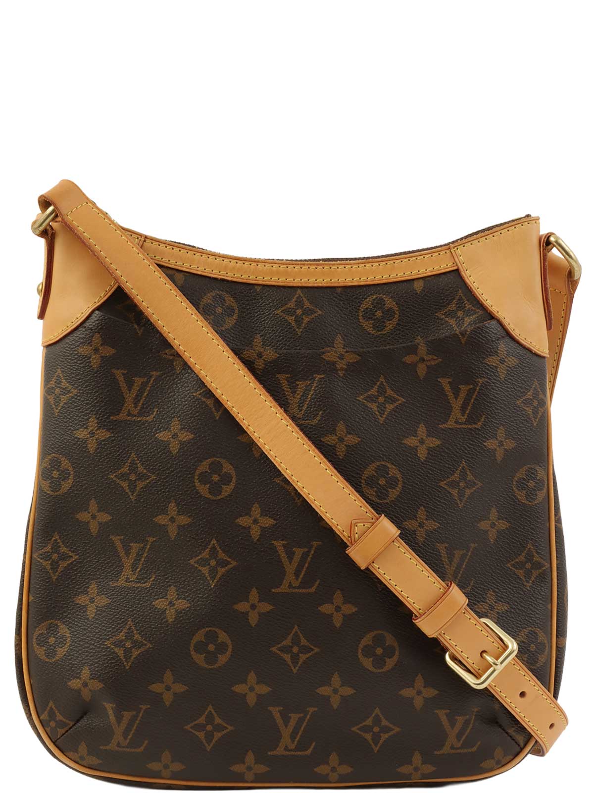 2013年製 キャンバスモノグラムオデオンPM ブラウン