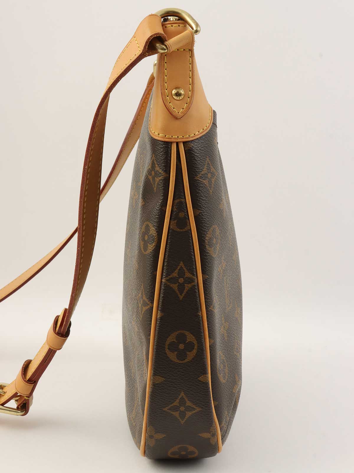 2013年製 キャンバスモノグラムオデオンPM ブラウン