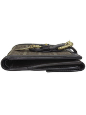 FF Zucca图案棕色钱包