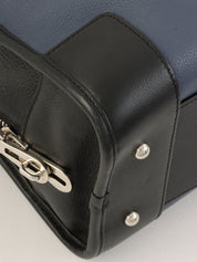 アナグラムアマソナハンドバッグ ネイビー/ブラック/グレージュ