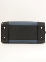 Anagram Amazona Handbag in Navy/Black/Greige