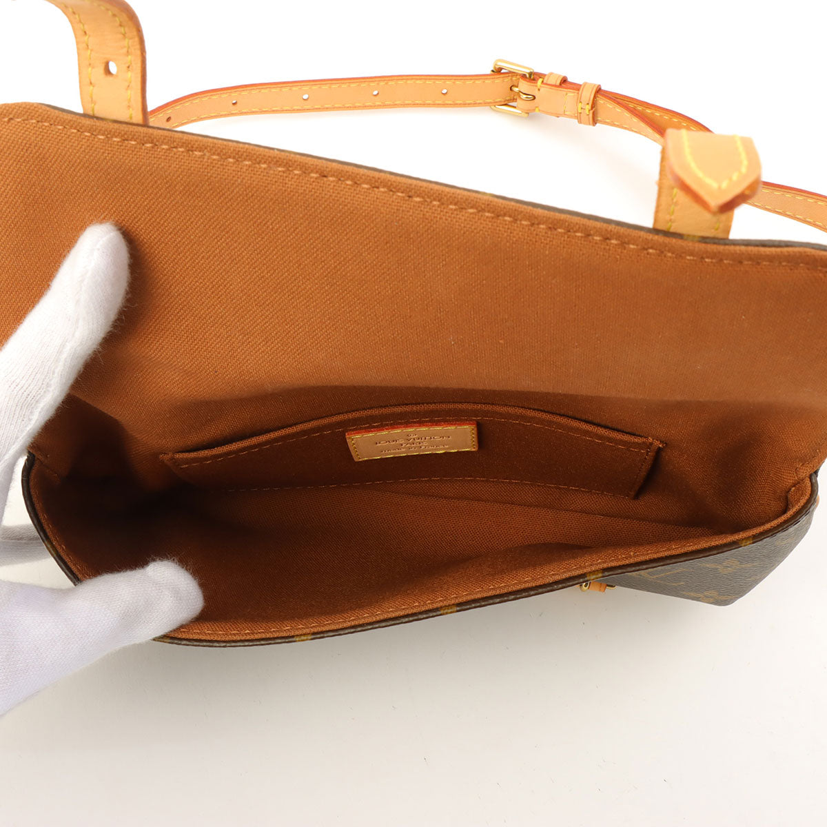 2005 Marel Canvas Monogram Pochette Brown