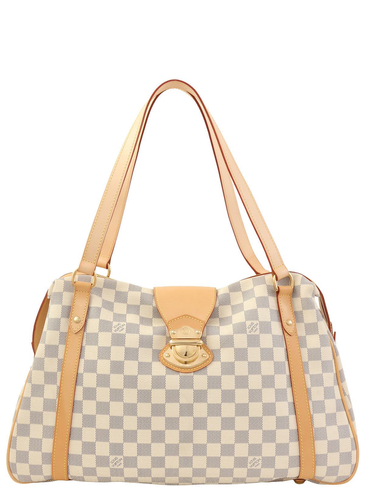 2010年製 キャンバスダミエストレーザPM アズール