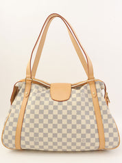 2010 Damier Tresa 小号帆布 Azur