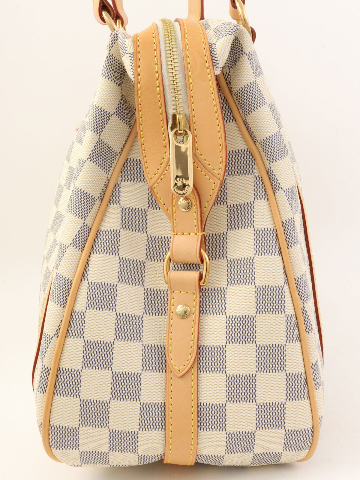 2010 Damier Tresa 小号帆布 Azur