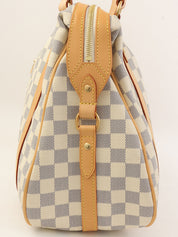 2010 Damier Tresa 小号帆布 Azur