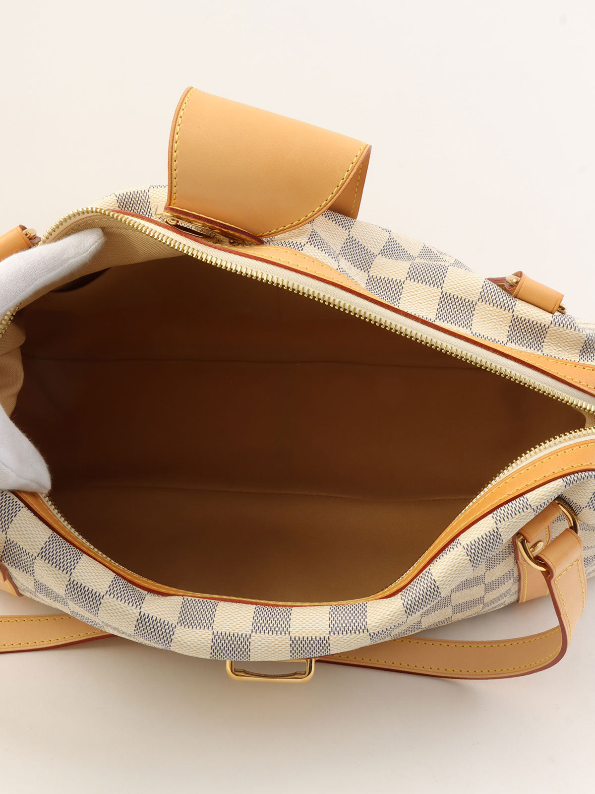 2010年製 キャンバスダミエストレーザPM アズール