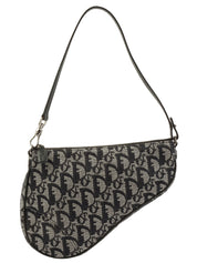 Trotter 图案黑色马鞍包