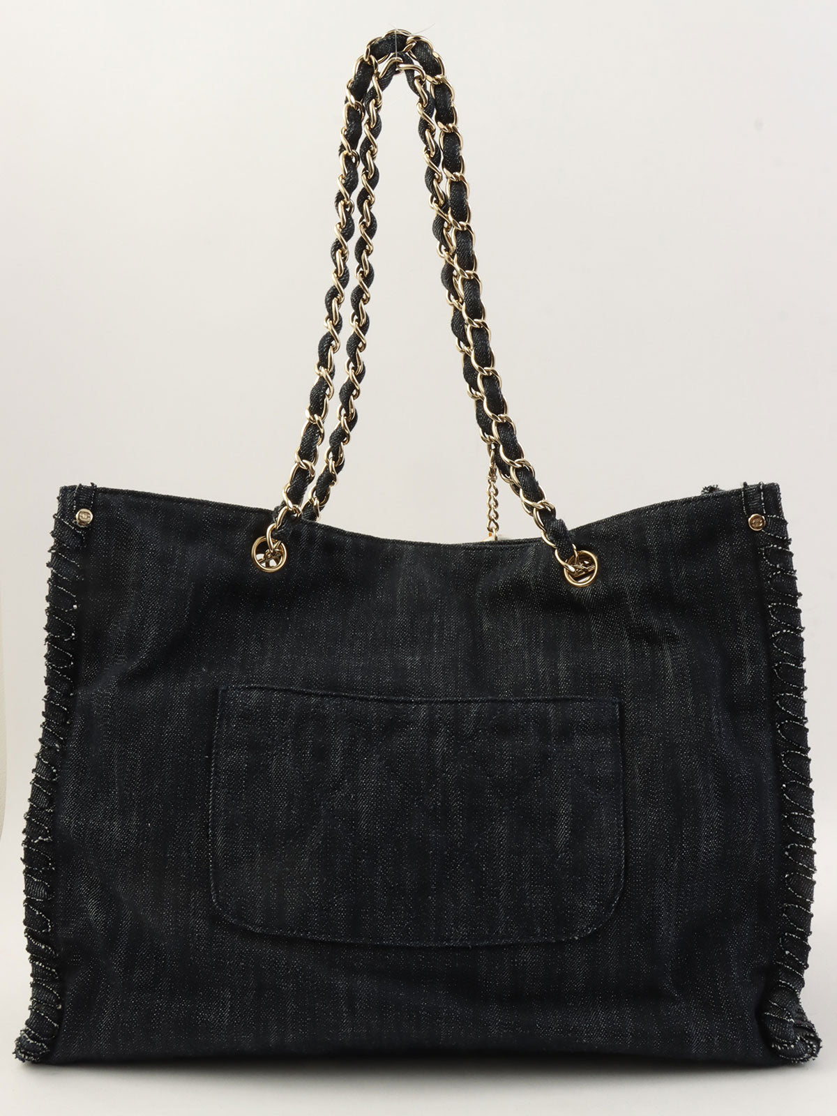 2005年頃製 デニム夜間飛行チェーントートバッグ インディゴ