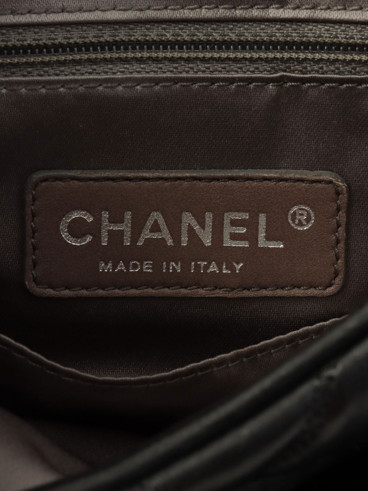 2008 Bubble Quilt CC Mark Plate Chain Shoulder Bag Black