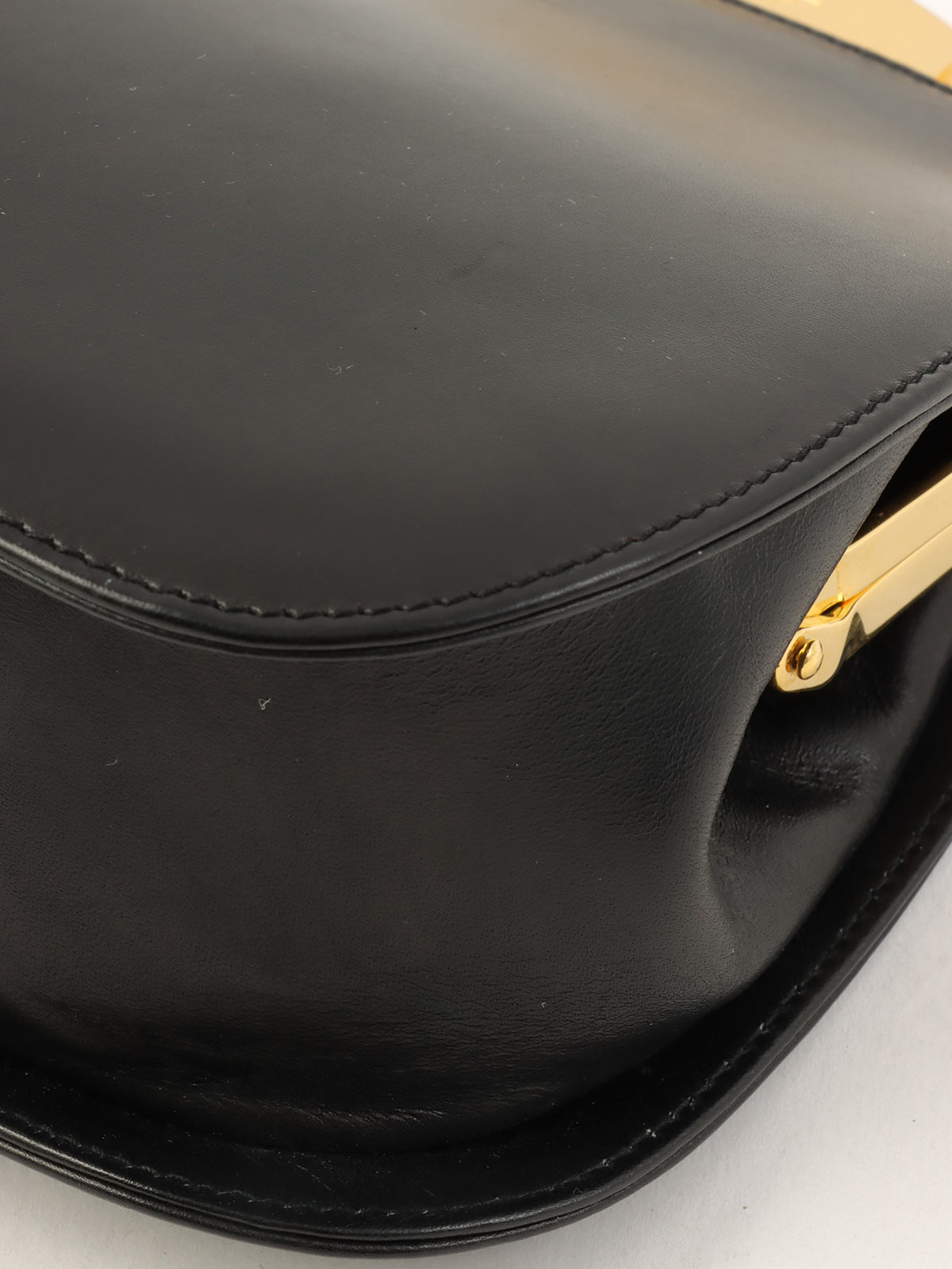 Gancini 迷你手提包 黑色