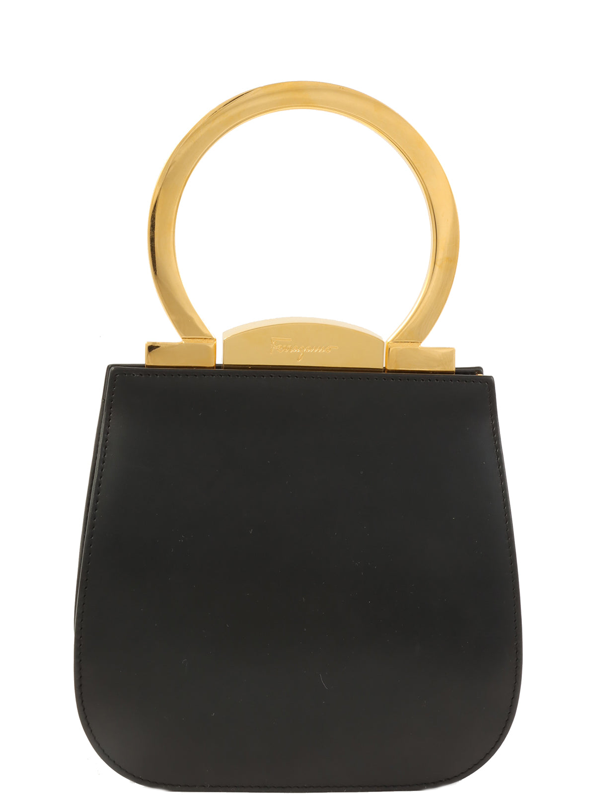 Gancini 迷你手提包 黑色